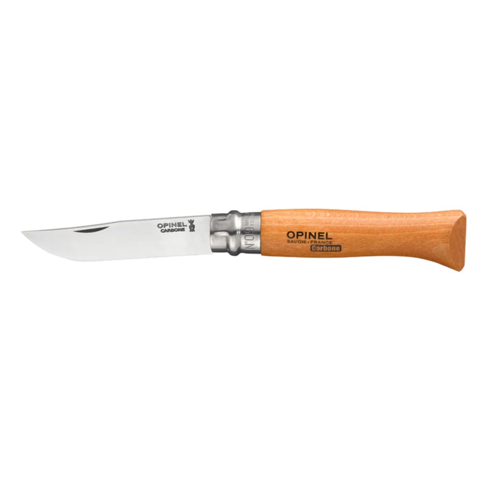 Couteau n°9 lame carbone marron en acier Couteau n°9 lame carbone marron en acier