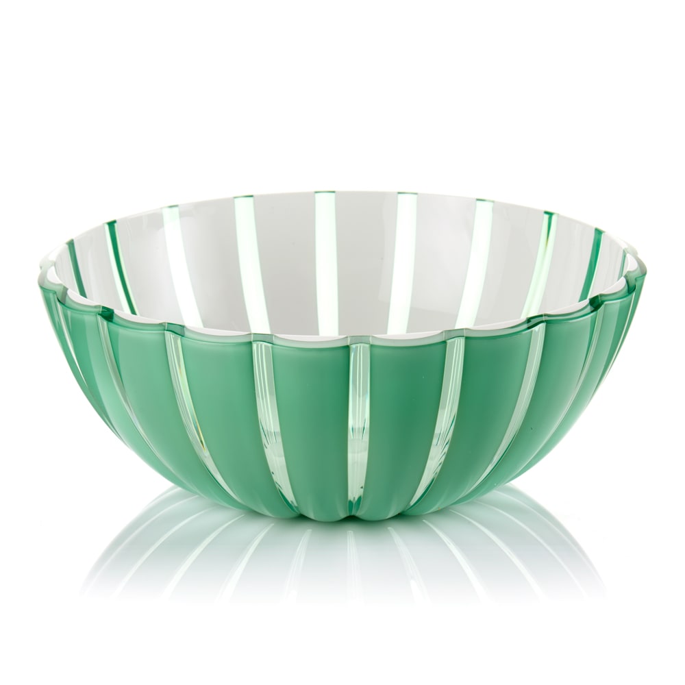 Saladier 30 cm en - acrylique vert