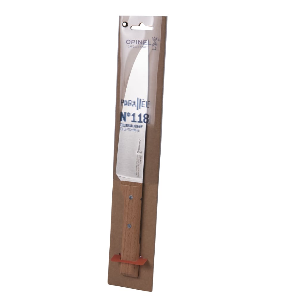 Couteau chef Parallèle N°118 argent / métallique en acier - Maisons du Monde