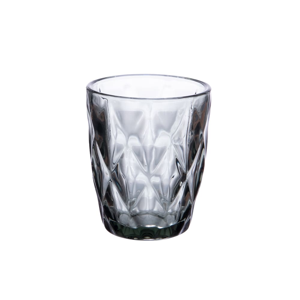 Boite de 6 gobelets bas 24 cl gris en verre Boite de 6 gobelets bas 24 cl gris en verre