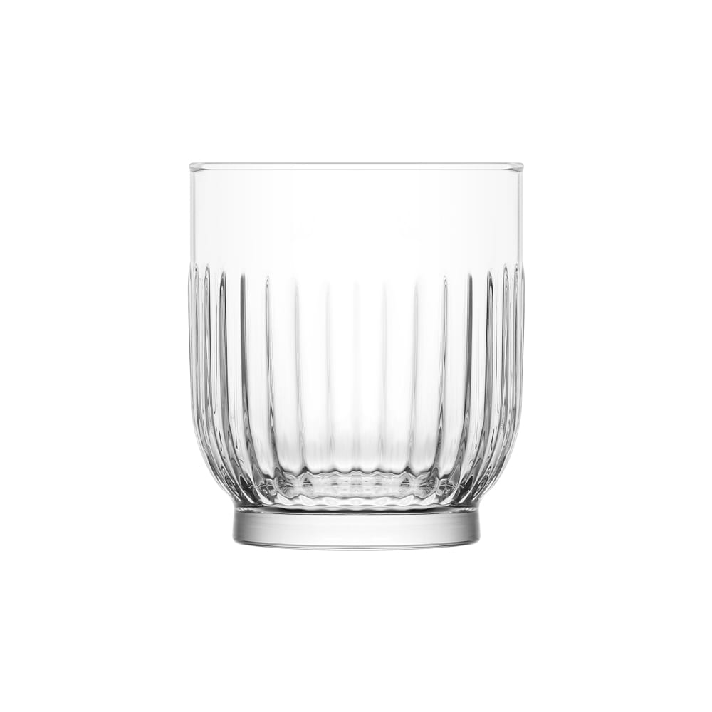 Boîte de 6 gobelets arty 33 cl transparents / cristal en verre