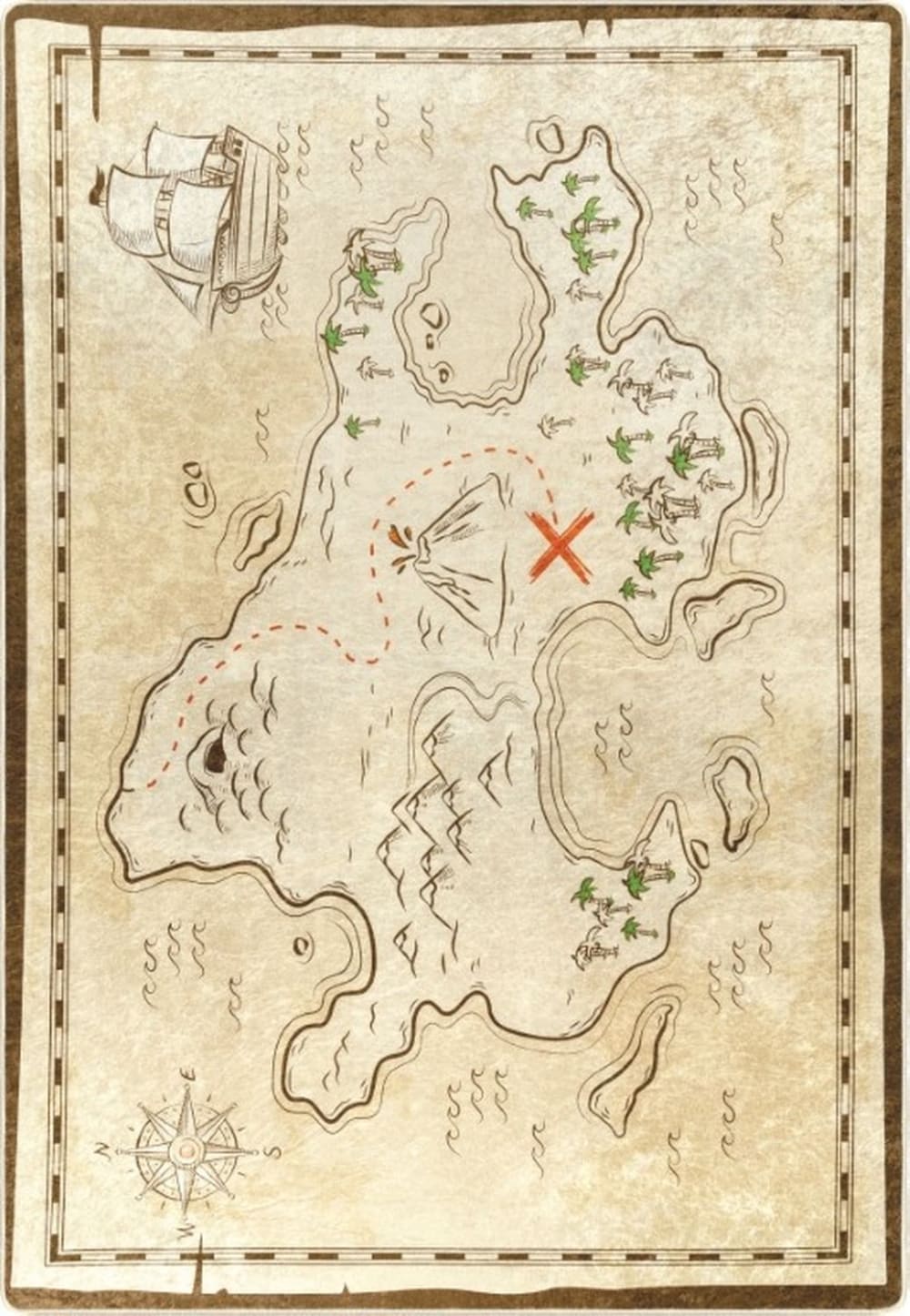 Tapis polyester beige 80 x 150 cm