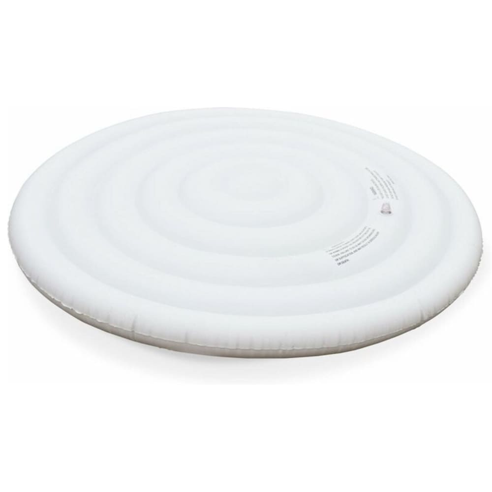 Couverture blanche isolante gonflable 160cm pour spa 6 personnes
