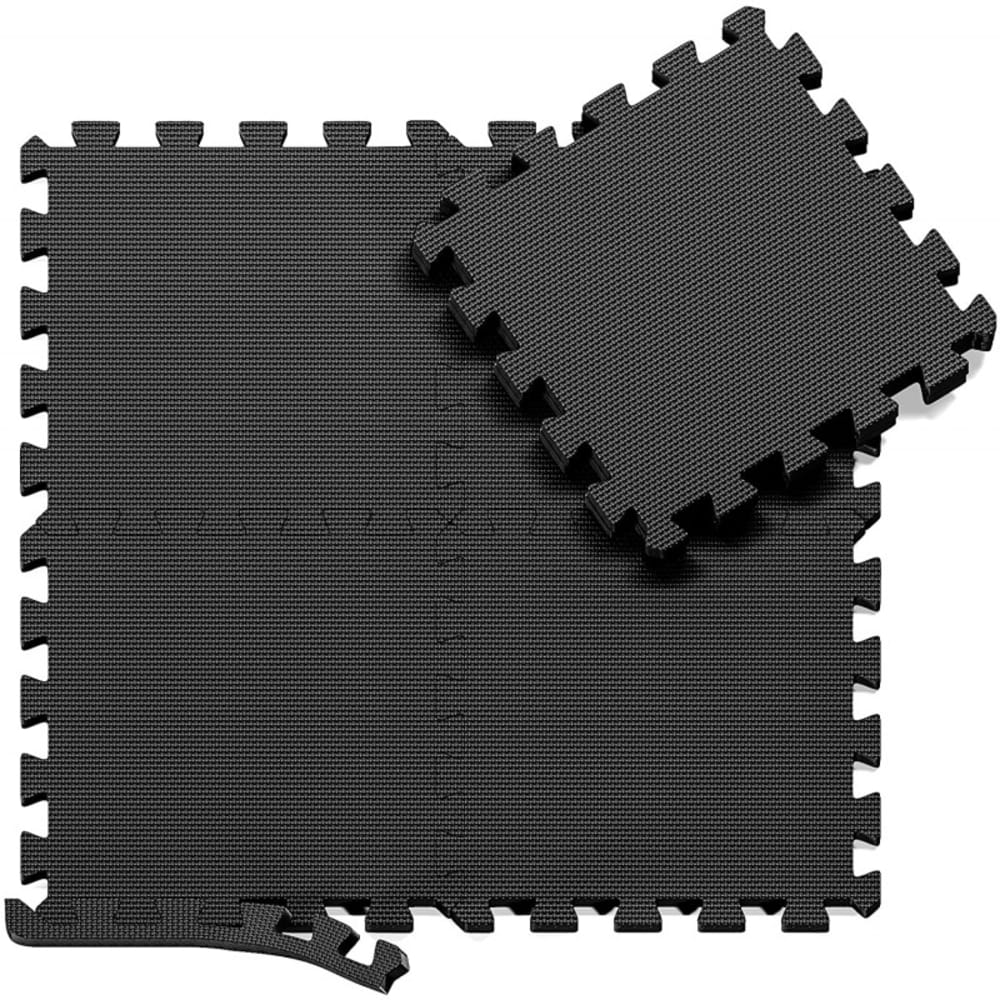 Tapis isolant pour sol sous spa noir - épaisseur 1cm