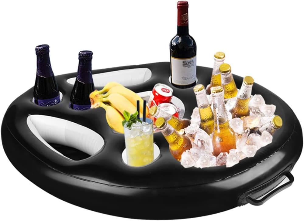 Bar flottant noir pour spa - Maisons du Monde