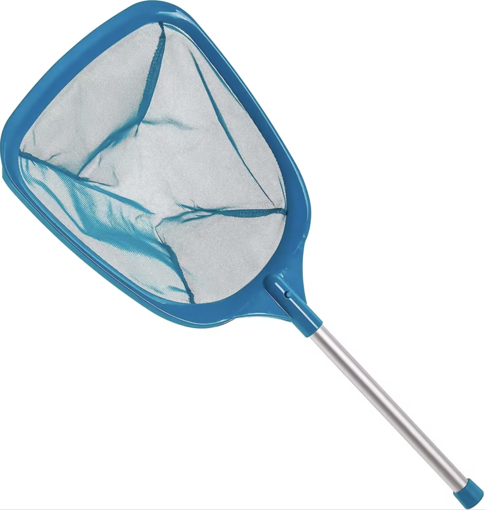 Epuisette de surface pour spa bleu 30cm