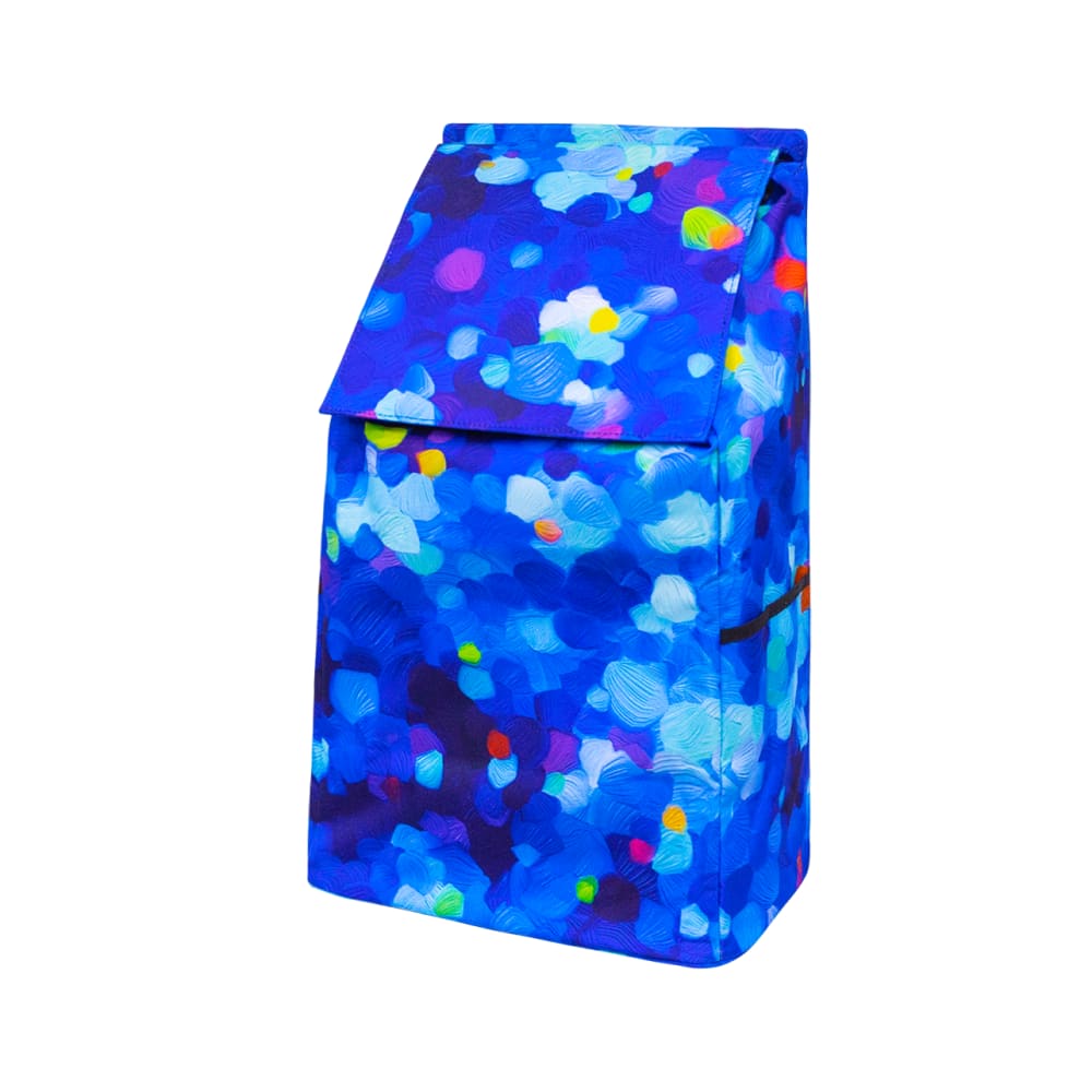 Pylones Schutzhülle für Einkaufstrolley, ABS 35 x 22 x 53 cm blau - Pvc - Polyvinlychlorid