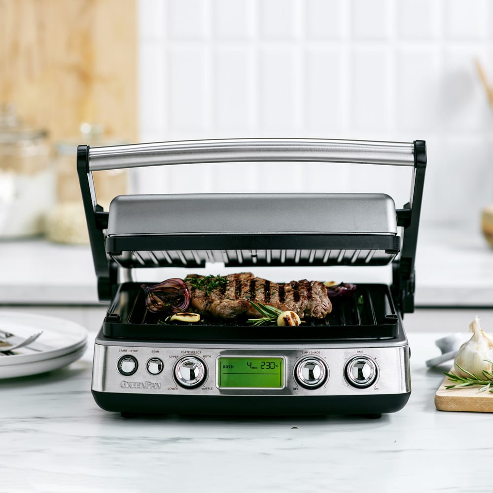 Grill   Inox argent en fonte aluminium H19.5 - Maisons du Monde
