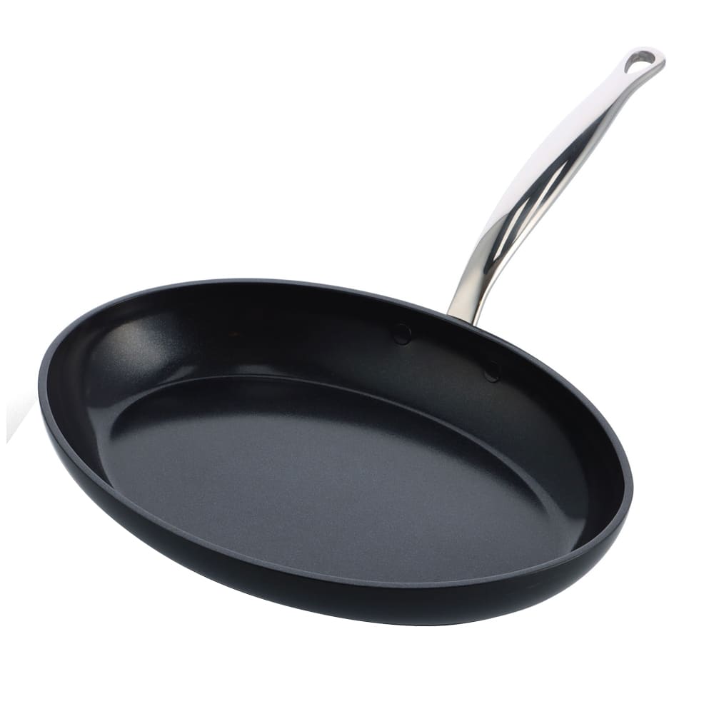 Poêle 33 cm aluminium forgé revêtement céramique- noir Poêle 33 cm aluminium forgé revêtement céramique- noir