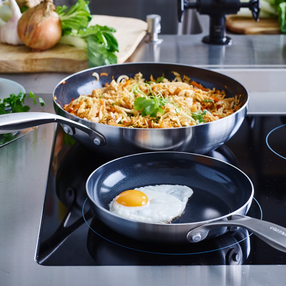 Poêle à Frire  20 cm argent / métallique en céramique - Maisons du Monde