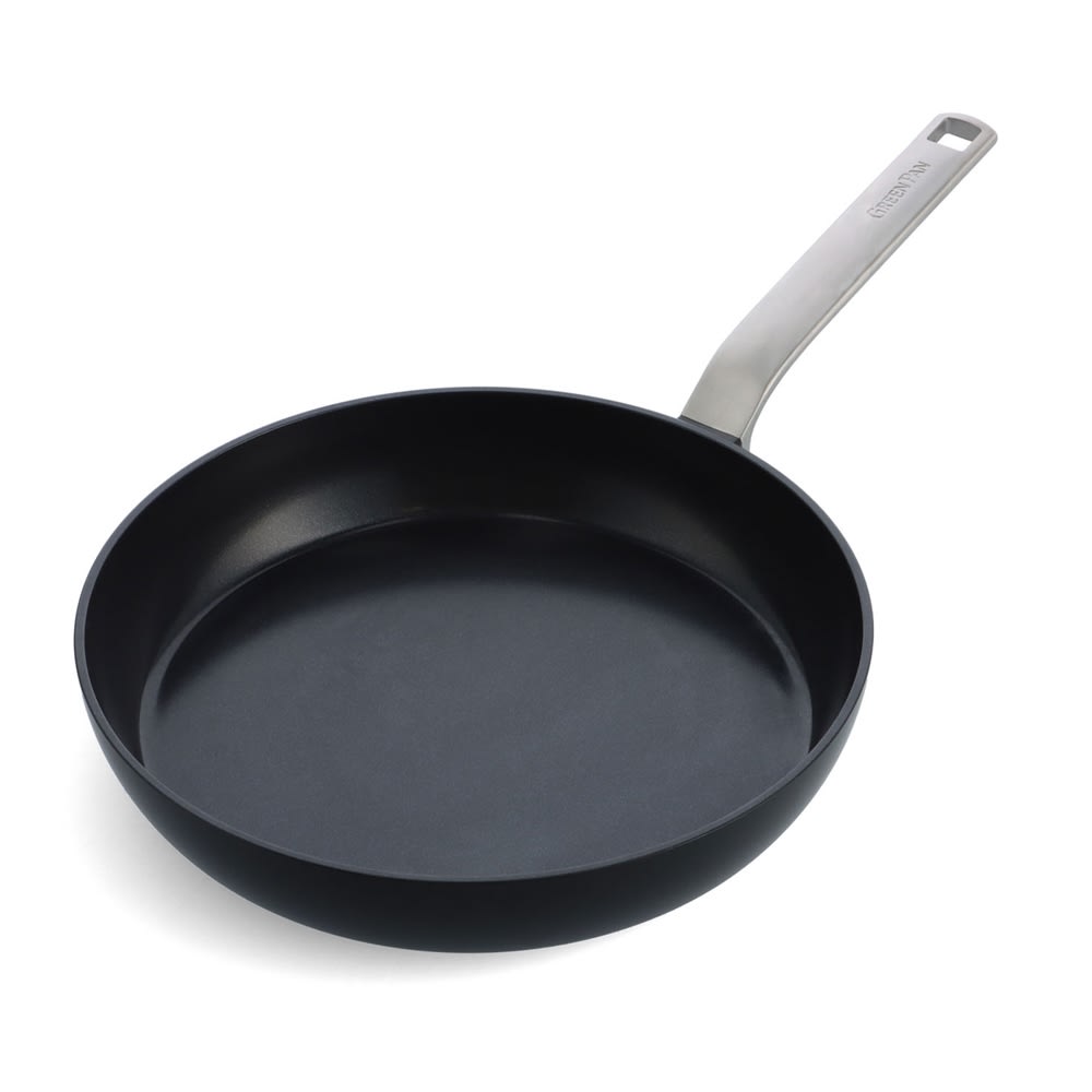 Poêle à frire   28 cm noir en aluminium