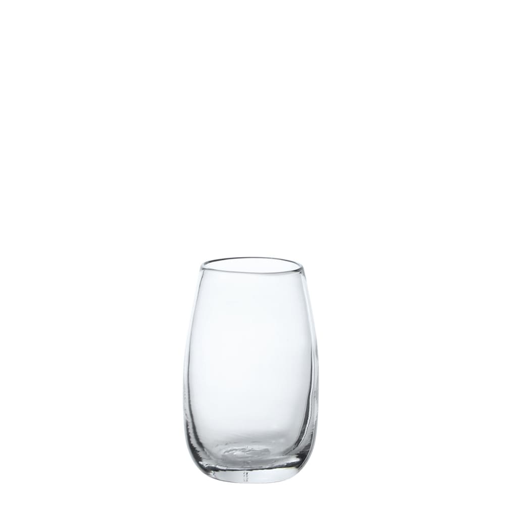 Sia Deco Dekorativer vase aus glas H14, Transparent style modern Transparent