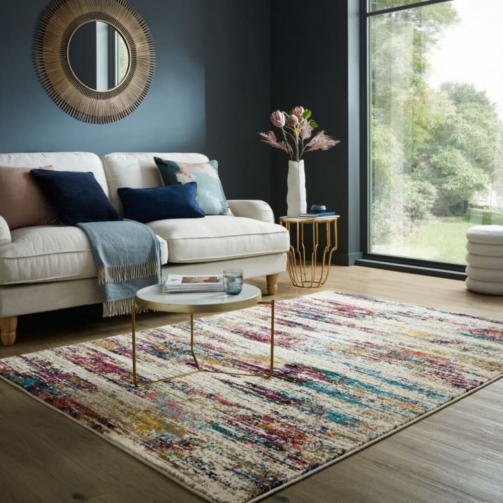 Tapis en polypropylène multicolore - Maisons du Monde