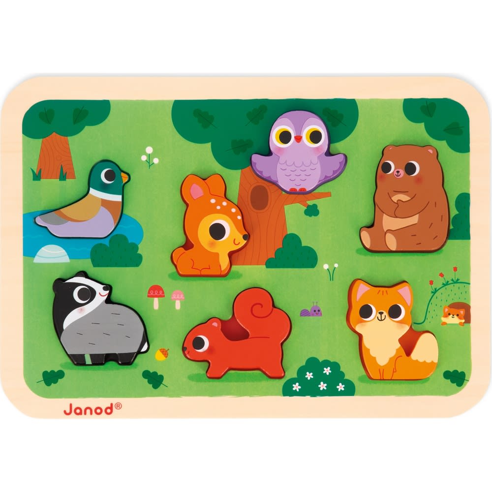 Puzzle en bois Chunky