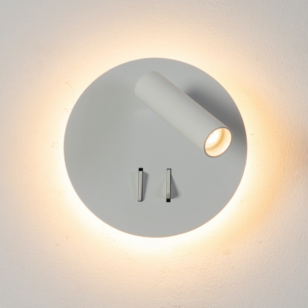 Applique en aluminium et acrylique blanc 10 cm - Maisons du Monde
