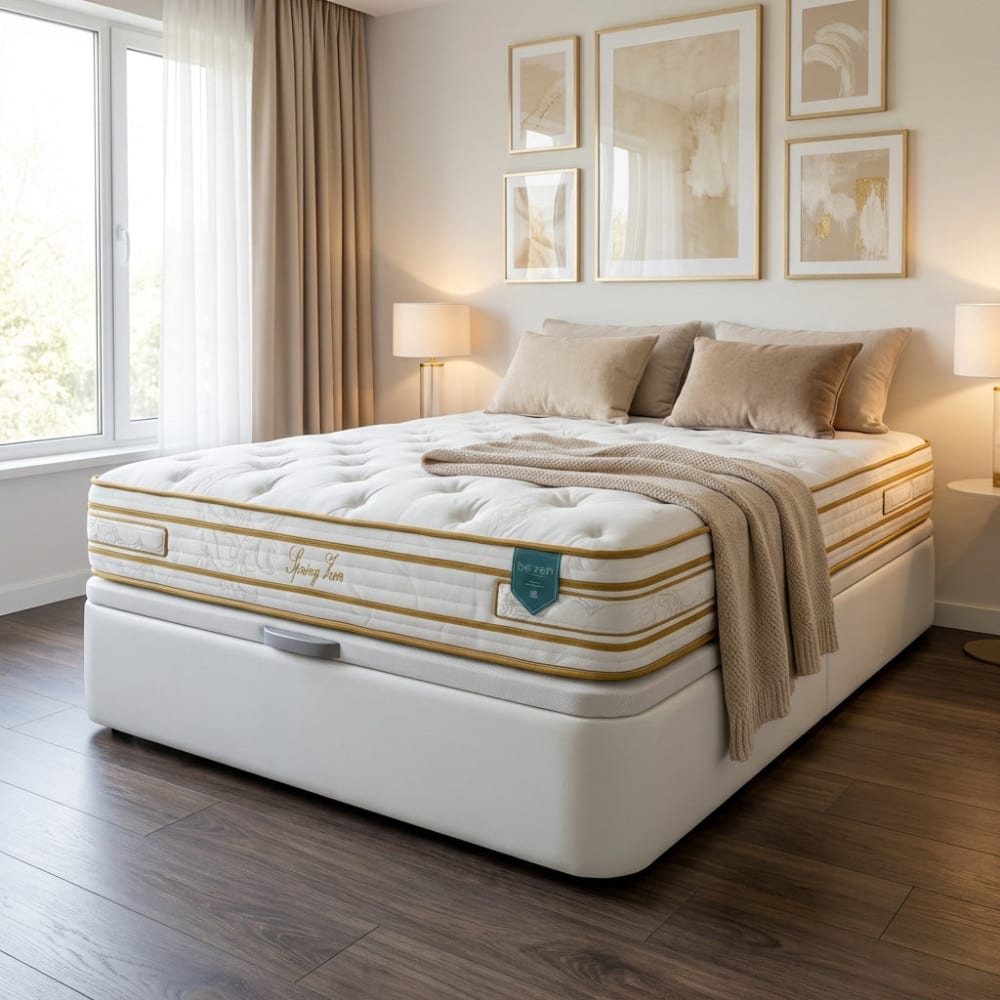 Matelas hybride avec nano-ressorts ensachés de 30 cm 120x180 cm - Maisons du Monde