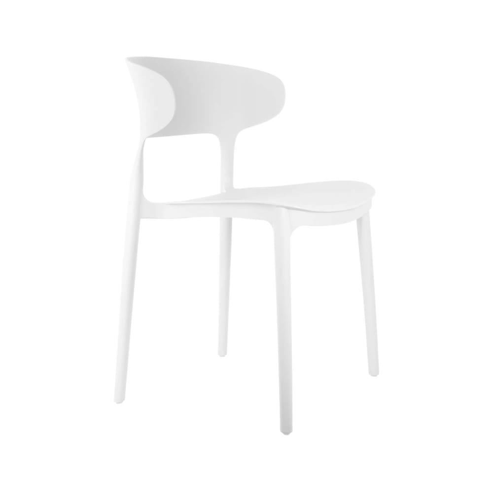 chaise design blanc