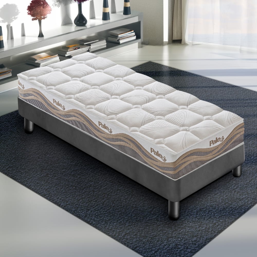 Matelas ressorts ensachés et mémoire de forme 90x190 epaisseur 25 cm - Maisons du Monde