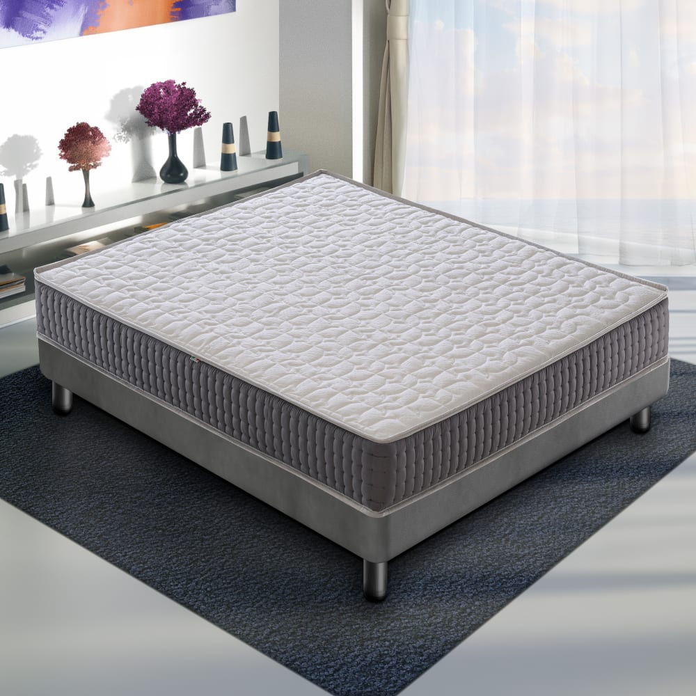 Viskoelastische Matratze 180X200 Höhe 25 cm, 7 Zonen - Maisons Du