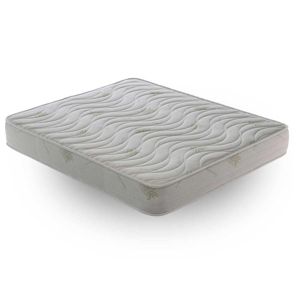 Materassiedoghe Orthopädische Matratze, Bezug Aloe 160X200 Höhe 25 cm Blau Pes - Polyester