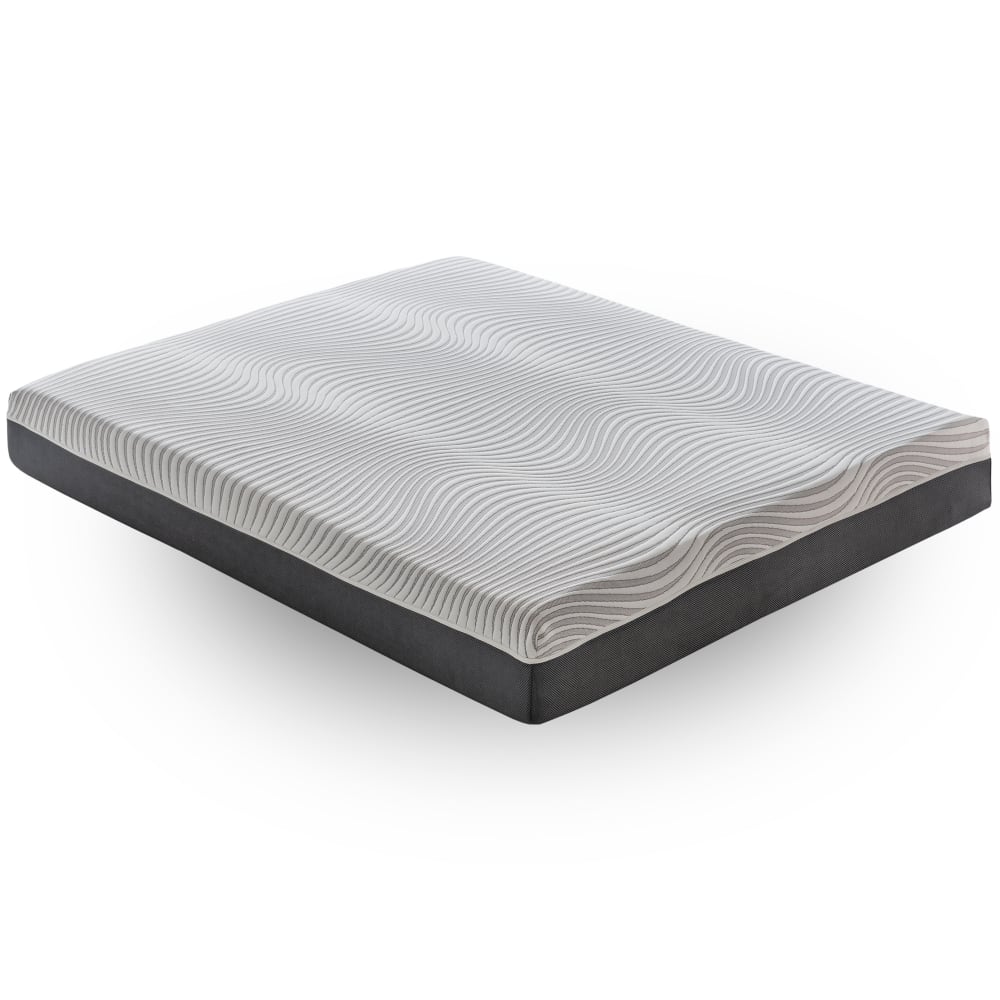 Materassiedoghe Matratze Taschenfederkern und Memory Foam 180X200 Höhe 20 cm Blau Pes - Polyester