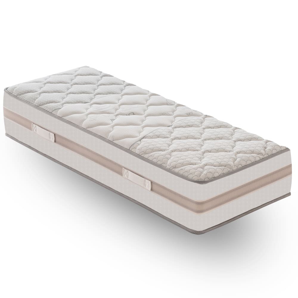 Matelas ressorts ensachés et mémoire de forme 90x190 epaisseur 30 cm