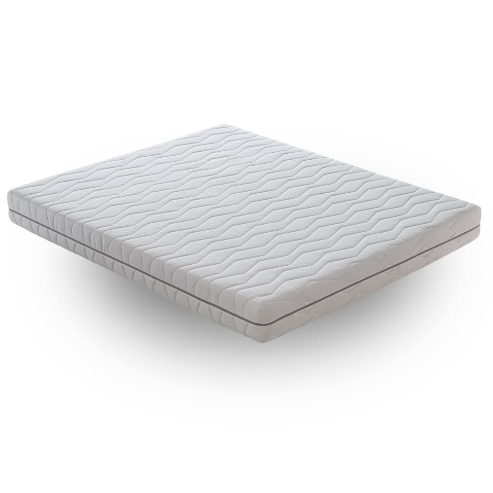 Materassiedoghe Matratze Taschenfederkern und Memory Foam 160X200 Höhe 23 cm Blau Pes - Polyester