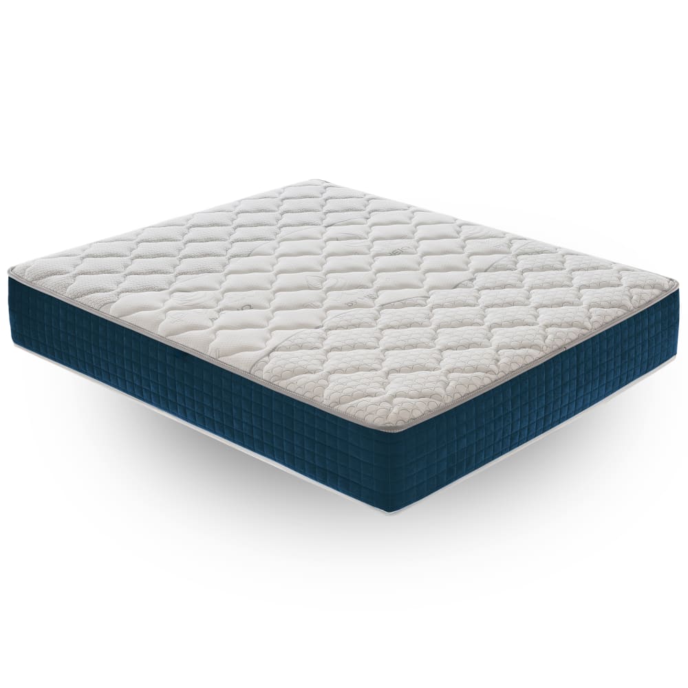 Materassiedoghe Orthopädische Viskoelastische Matratze 180X200 Höhe 27 cm Blau Pes - Polyester