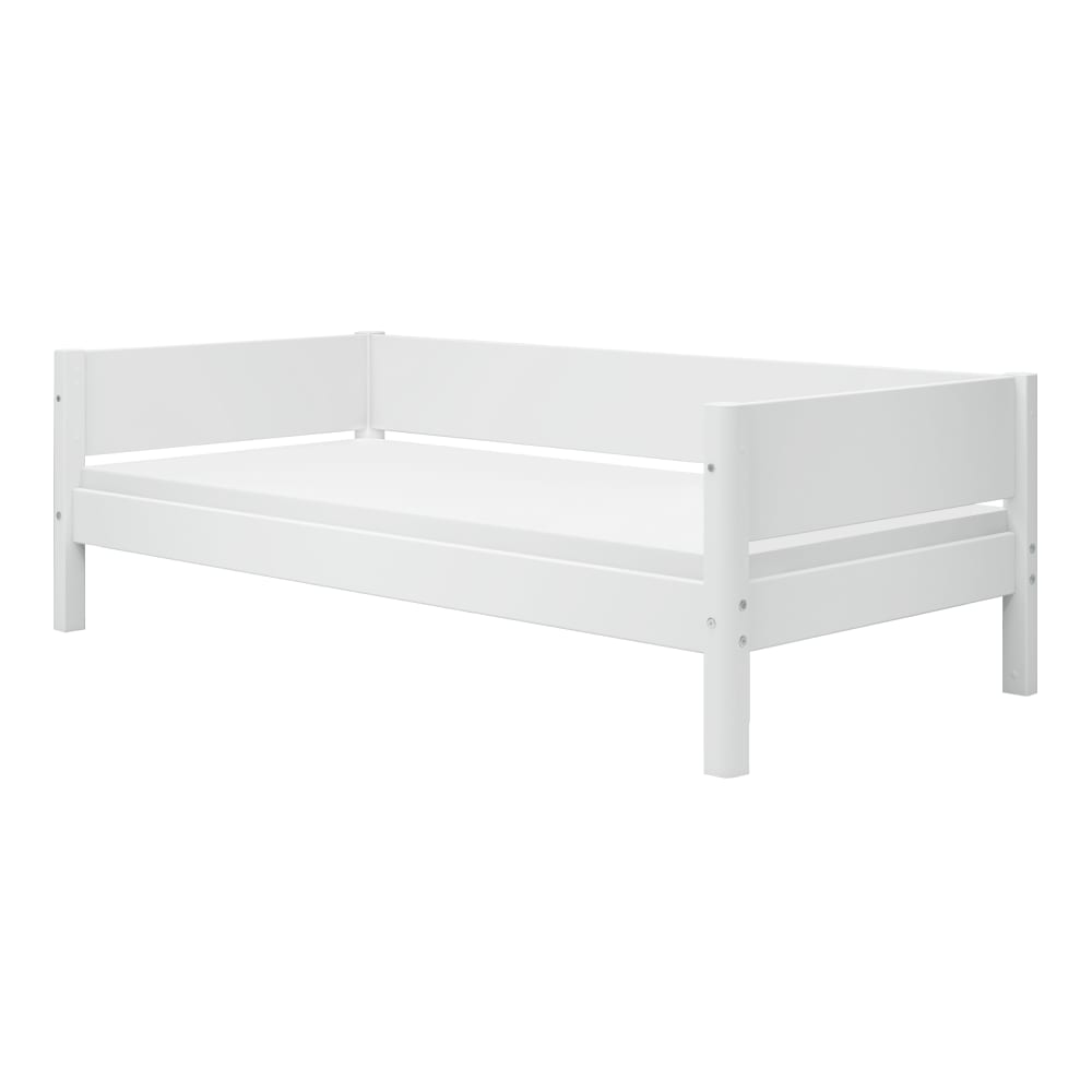 Banquette-lit en pin massif blanc 90x200cm Banquette-lit en pin massif blanc 90x200cm