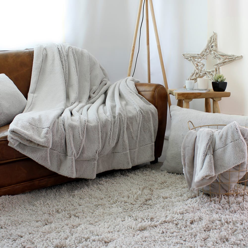 Couverture cocooning - imitation
