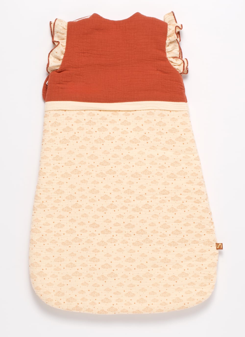 Gigoteuse bébé hiver à volants en double gaze de coton - Maisons du Monde