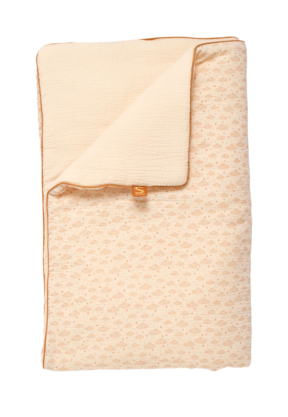 Couvre lit bébé en double gaze de coton