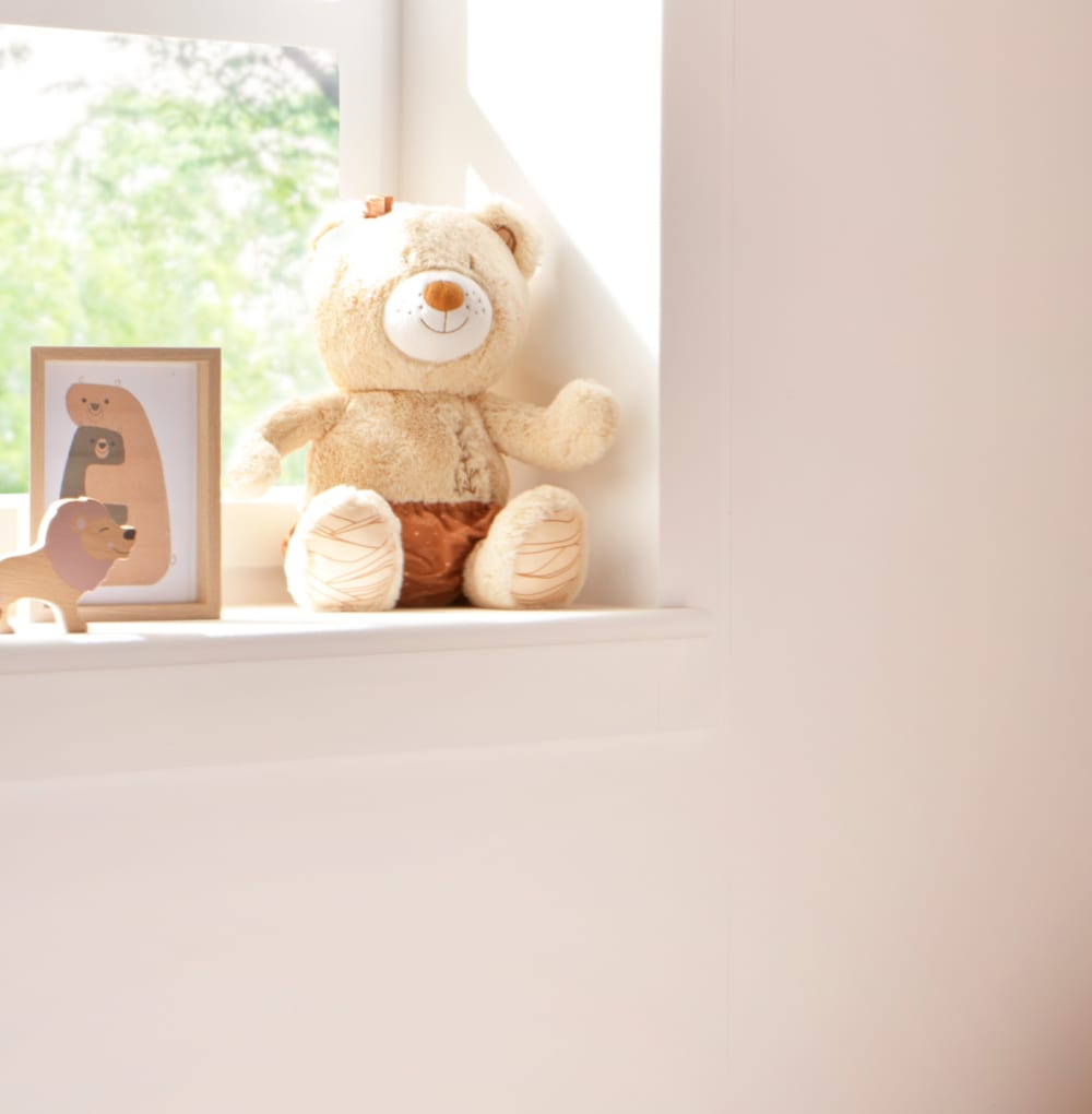 Peluche ours avec détails brodés - Maisons du Monde