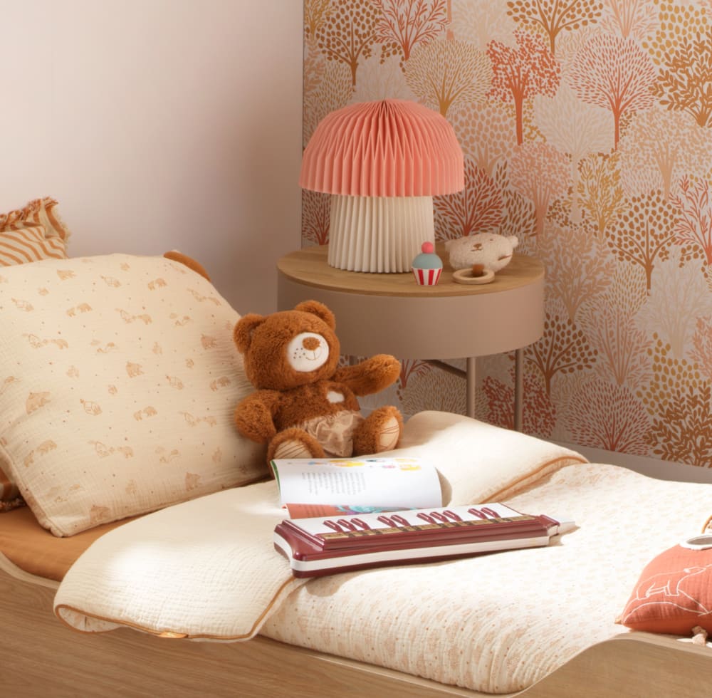Peluche ours avec détails brodés - Maisons du Monde