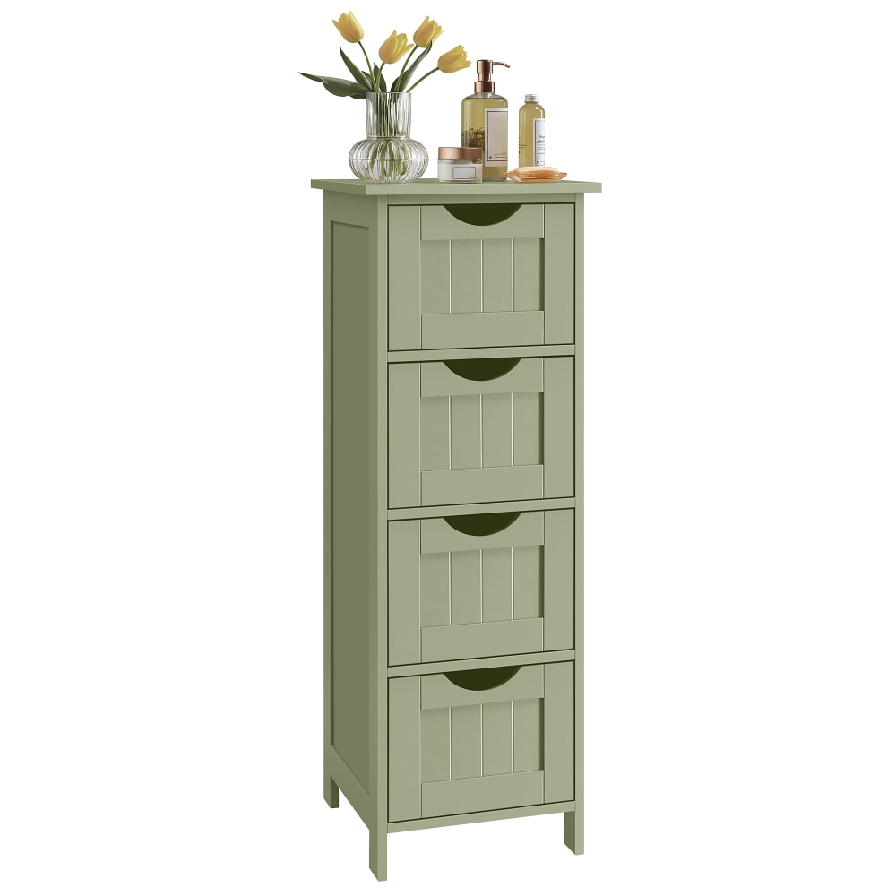 Armoire de rangement à de salle 30 x 30 x 82.2 cm vert et olive - Maisons du Monde