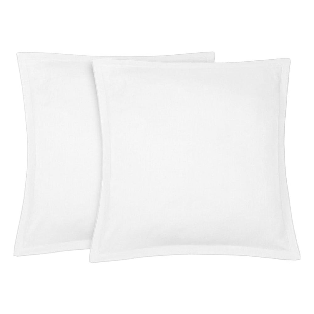 Febronie 2er set Kissenbezüge aus Leinen weiß style classic chic Öko-Tex Zertifikat - Leinen