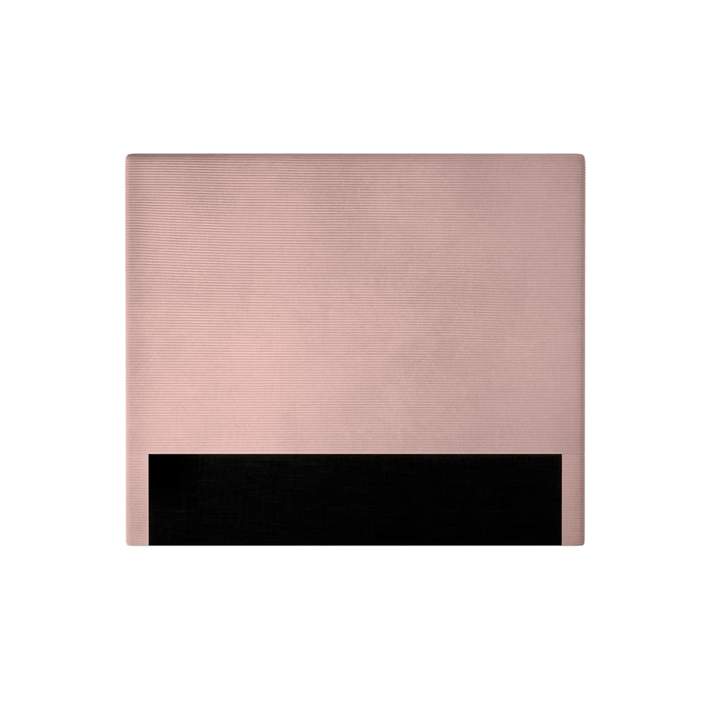 Tête de lit en velours côtelé - 140cm - Rose