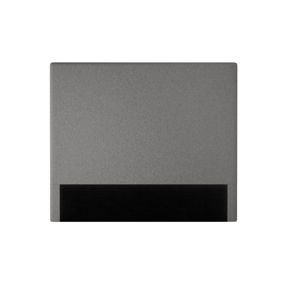 Tête de lit en tissu bouclette - 140cm - Gris