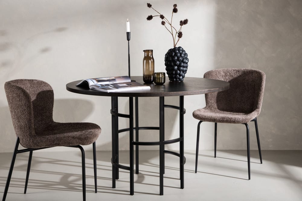 Esstisch Ø115cm, Mokka - Maisons Du Monde