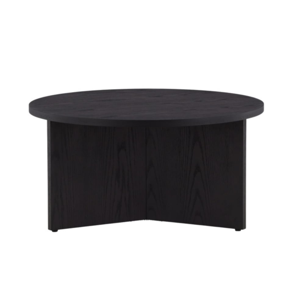 Couchtisch Ø65cm, Schwarz - Maisons Du Monde