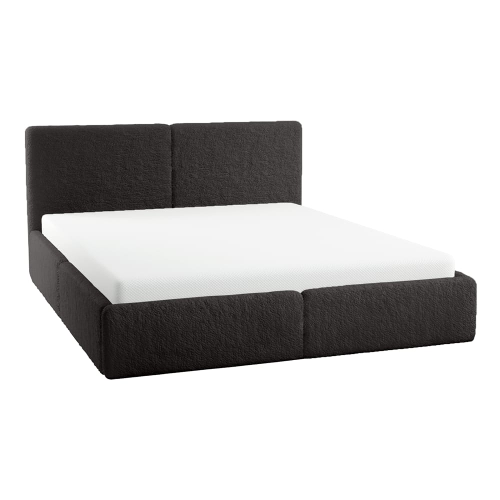 Fedve Polsterbett Riberia Slim Grau Pes - Polyester