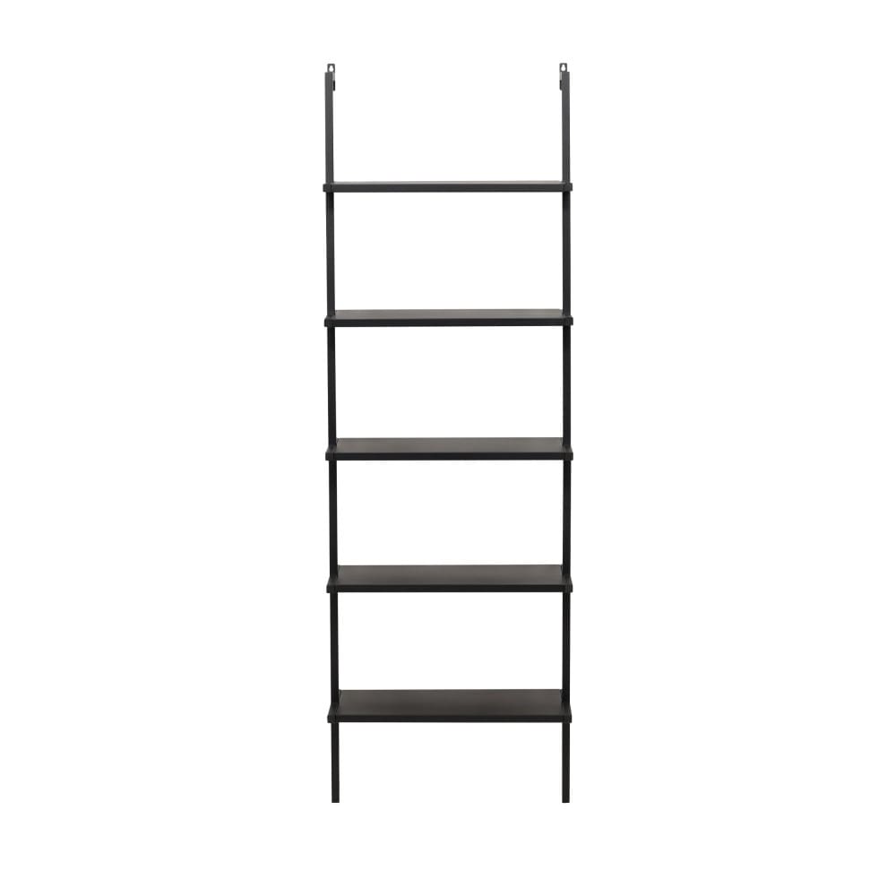 Etagère murale en acier noir ERICA métal (acier) noir 60x30x183cm