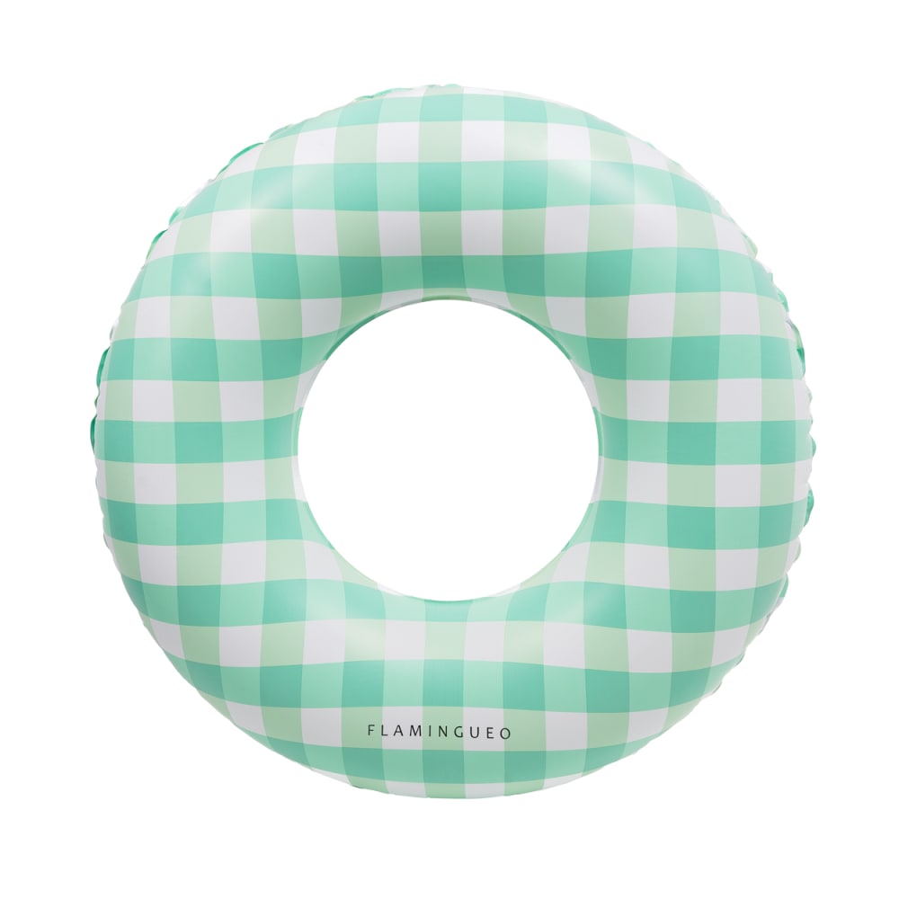 Flamingueo Schwimmring Große Vichy PVC Grün Grün Pvc - Polyvinlychlorid