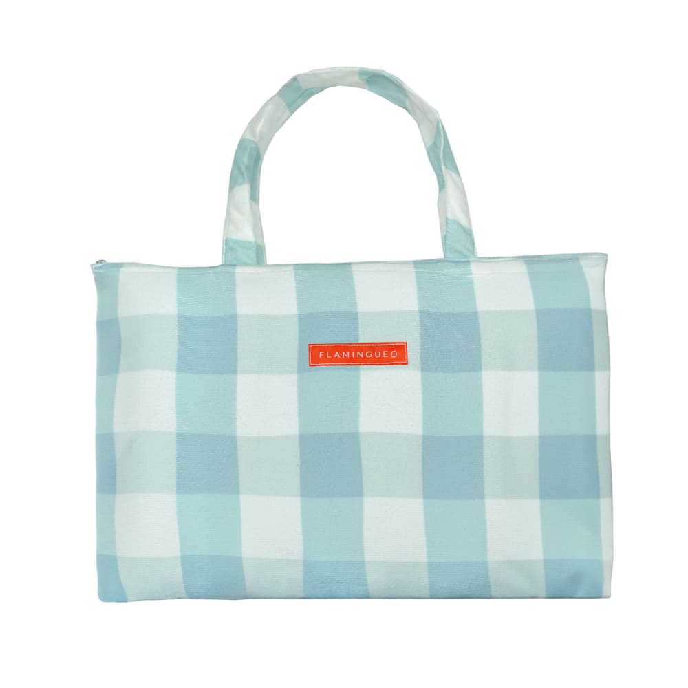Flamingueo Bolsa con toalla playa vichy