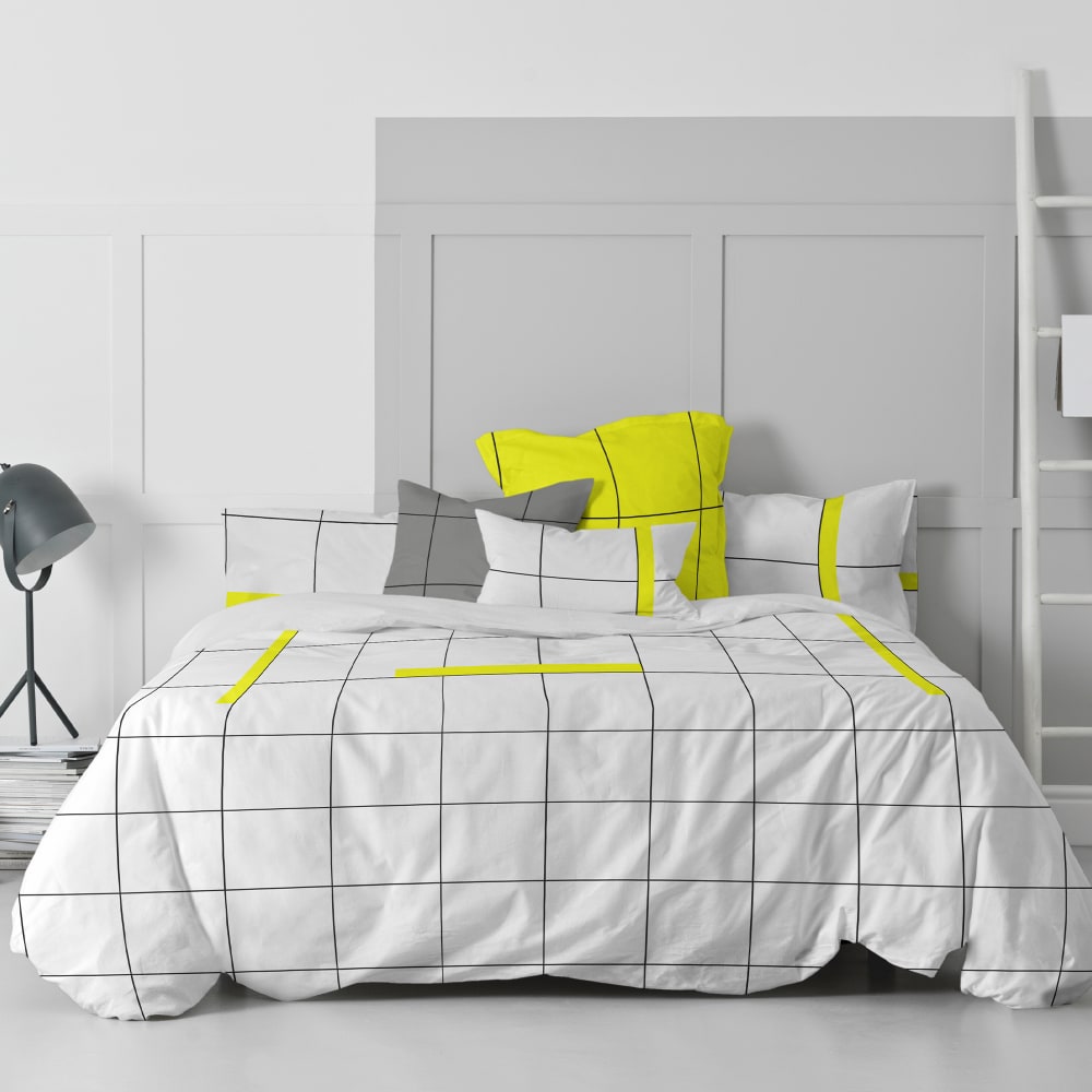 Housse de couette 100% Coton Multicolore 240x220 cm