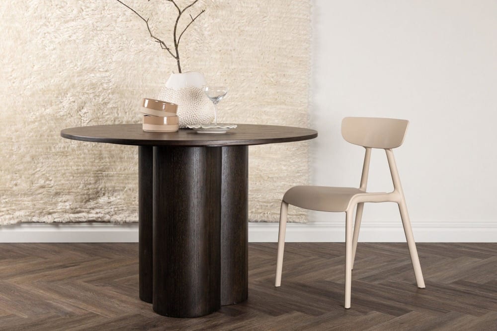 Esstisch Ø110cm, Mokka - Maisons Du Monde