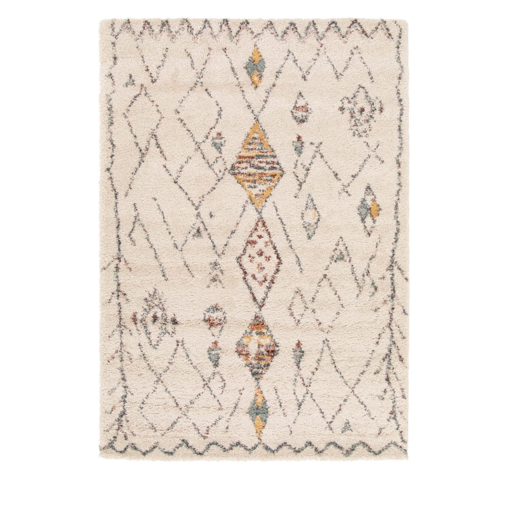 Tapis d'inspiration berbère - 160x230cm Multicolore Polypropylène