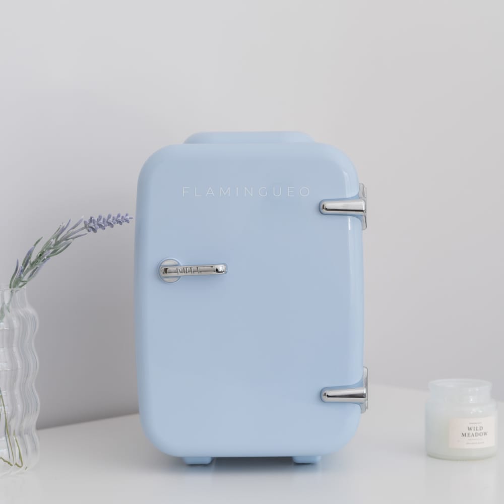 Mini Kühlschrank Kosmetik 4 Liter 12V/220V Blau - Maisons Du