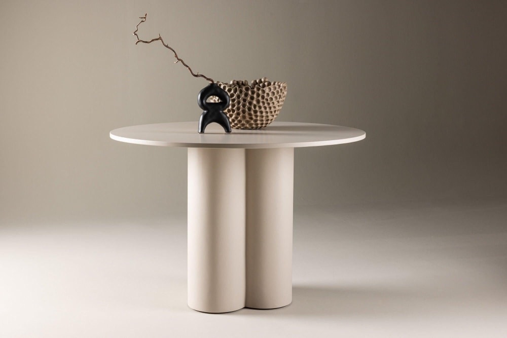 Esstisch Ø110cm, beige - Maisons Du Monde