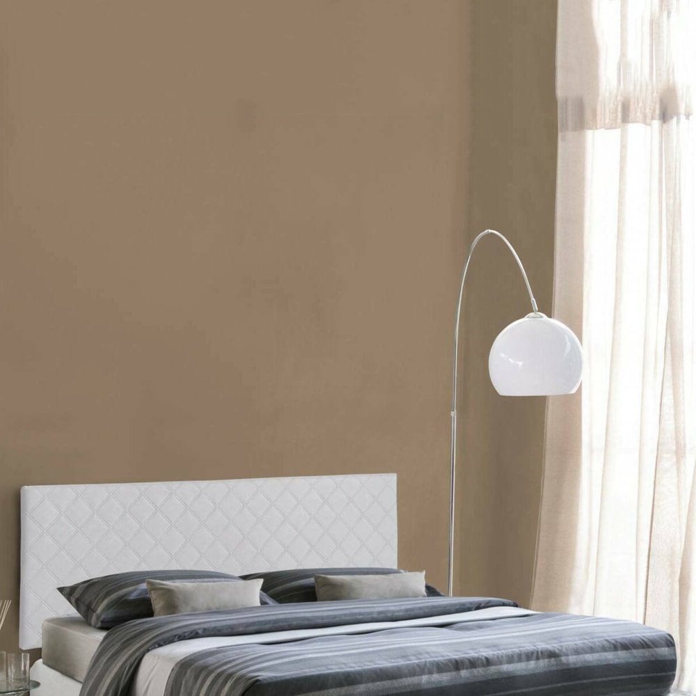 Tête de lit en simili cuir blanc 170x60 cm